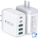 5-Port USB C Wall Charger